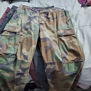 Mens Adjustable Camo pant